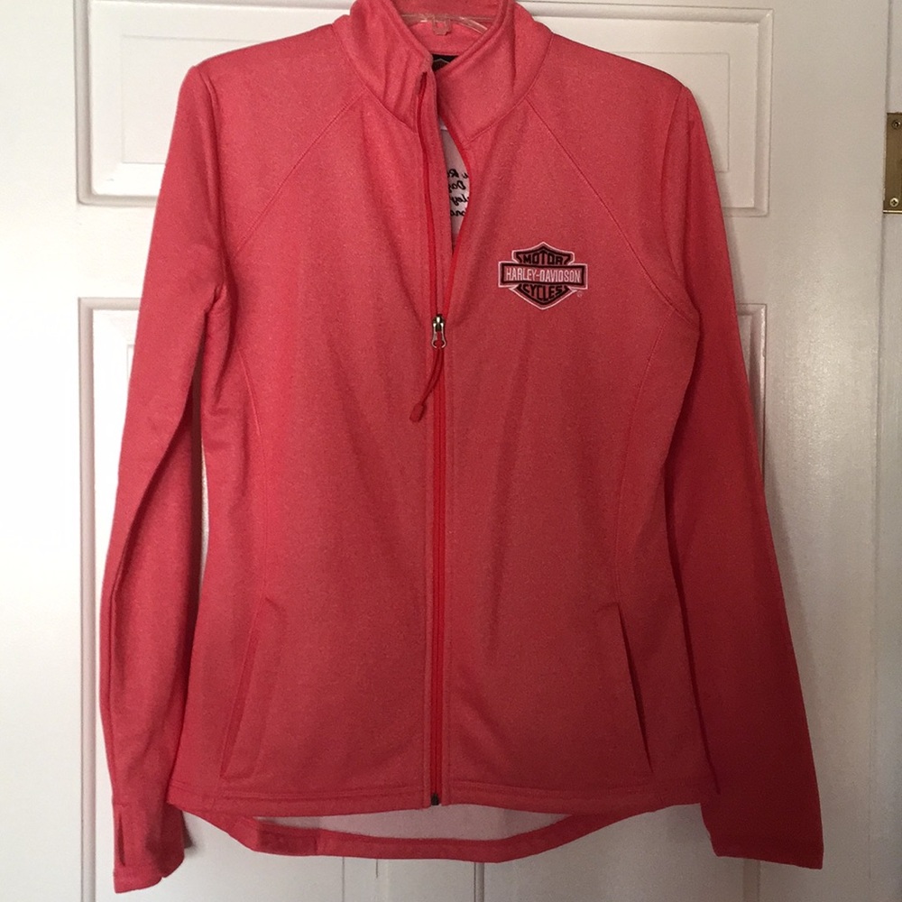 Harley Davidson fleece full zip jacket
